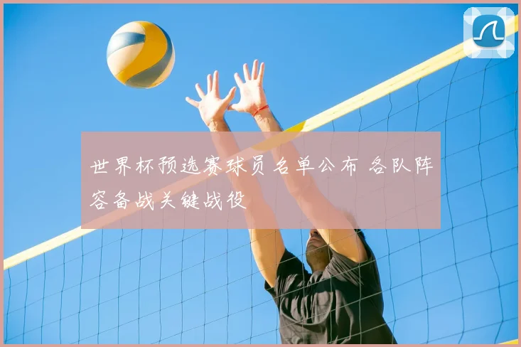 世界杯预选赛球员名单公布 各队阵容备战关键战役
